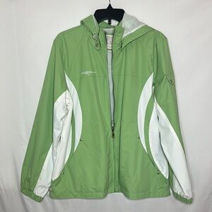 NWOT Green and White Jacket by ZeroXposur